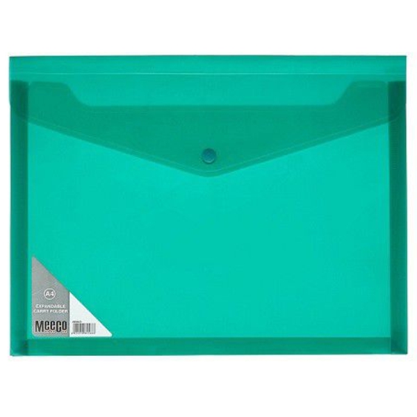 Meeco Carry Folder Expandable A4 Blue – Ultimate Stationery